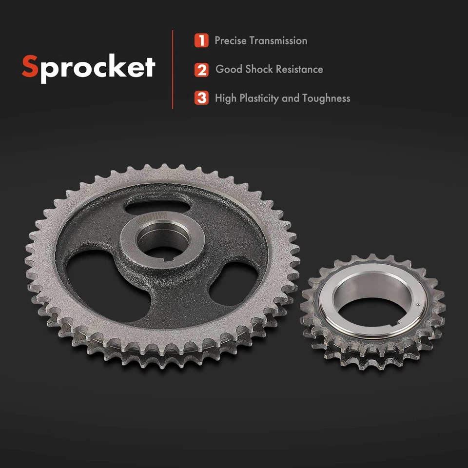 New 3Pcs Engine Timing Chain Kit for Dodge Ram 1500 1994-2003 Challenger Charger - Image 4 of 4