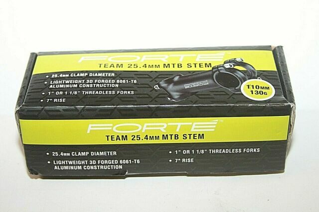 Forte Team 25.4mm MTB Bike Stem 110mm 130g for sale online eBay