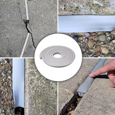 50ft Concrete Expansion Joint Filler Flexible EPDM Strip For 1'' Wide Cracks