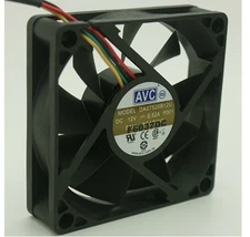 NEW AVC DA07520B12U Fan 12V 0.52A 70*70*20MM 4wire 4pin