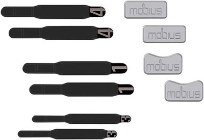 Mobius X8 Patella Strap Kit Large Knee Brace Replacement Straps EVA Foam Pads