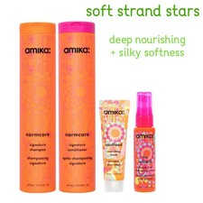 Amika Normcore Soft Strand Stars Wash Care Box deep nourishing and silky soft