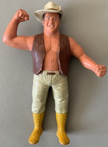 VINTAGE WWF TITAN LJN WRESTLING 8�� FIGURE OUTBACK...
