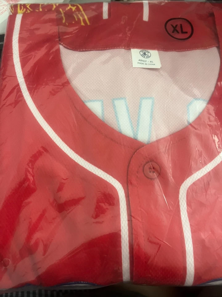 NUEVA Camiseta Medias Rojas Cabo Verde Adulto XL Día del Juego Sorteo SGA 8/30/25 NUEVA Foto 2 de 3