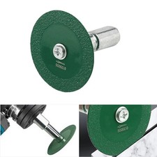 Angle Grinder Cutting Disc 40mm 50mm Brazed Wet Dry Use For M10 Threaded