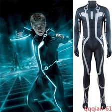 Tron:Legacy Adult Halloween Cosplay Performance Costumes Jumpsuit Bodysuit Suit