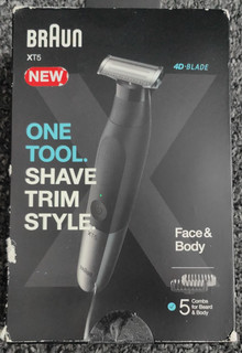 Braun Series XT5 hybrid electric trimmer and shaver