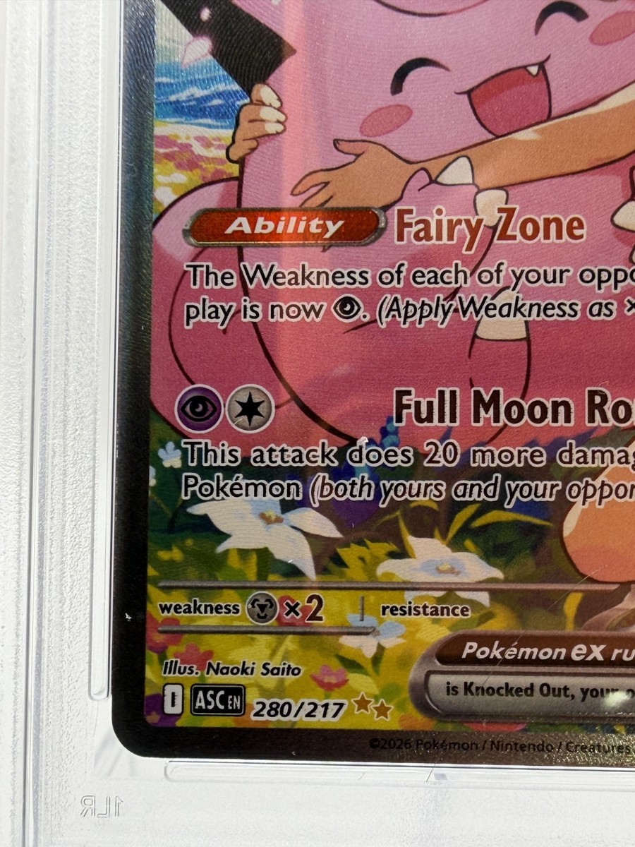 Lillie's Clefairy ex 280/217 Me: Ascended Heroes Holo for sale