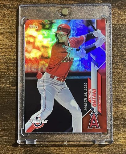 2020 Topps Shohei Ohtani Opening Day Target Red Foil #43 Color Match