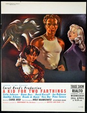 A KID FOR TWO FARTHINGS 1955 Diana Dors, Celia Johnson TRADE ADVERT