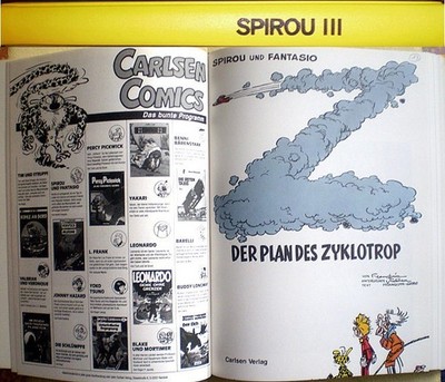 André Franquin SPIROU UND FANTASIO  Band 11-15  Carlsen  1986-87  (0-1) gebunden