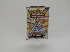 Pokemon Prismatic Evolutions Booster Pack  - Random Art - FACTORY SEALED