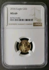 2026 $5 1/10oz Gold American Eagle NGC MS69