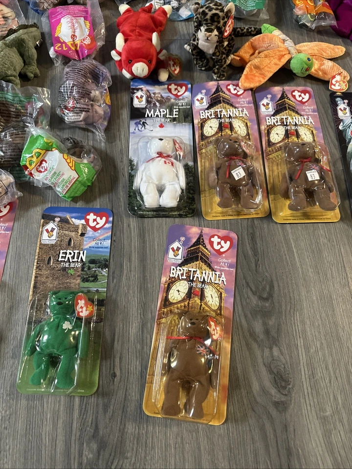 Grande lote de variedade TY beanie baby novo e lacrado McDonald’s Beanie Baby’s - Imagem 3 de 4