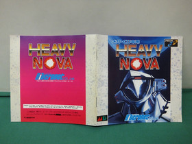 Mega CD -- Heavy Nova -- included spine card. JAPAN GAME. Sega Genesis. 12211
