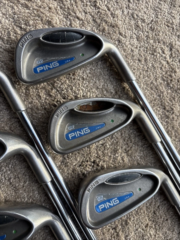 Ping G2 Irons 5-PW Iron Green Dot Nippon True Temper Stiff - Image 3 of 4