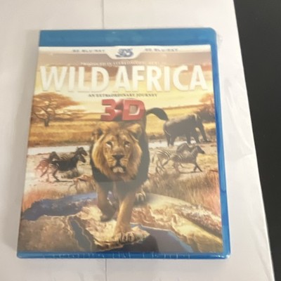 Wild Africa 3D Blu-ray 3D Documentary Widescreen Nature Wildlife English