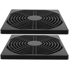 2 Pcs Fan Grille for Computer Cooler Protector Cover