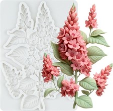 Flower Silicone Mold Lilac Flower Fondant Molds
