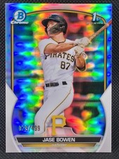 Topps 2023 Bowman Chrome Prospects Jase Bowen  #BCP-146 Refractor /499 Pirates
