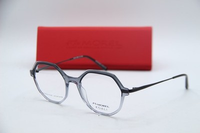 NEW MOREL KOALI 20113K NN04 CLEAR GRAY BLACK AUTHENTIC FRAMES EYEGLASSES 49-20