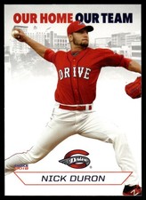 2018 Nick Duron Choice Minor League Rookie Greenville Drive
