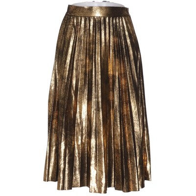 Zara Woman, Rock, Größe: S, Gold, Einfarbig, Damen #wmH