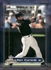 2000 Fleer Impact #55 Ken Caminiti