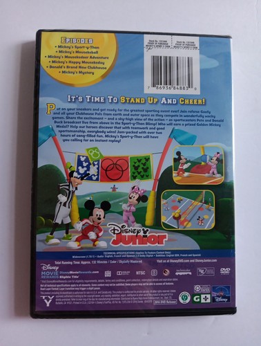 Mickey Mouse Clubhouse: Mickey's Sport-Y-Thon DVD, 2015 Disney BRAND NEW SEALED - Picture 2 of 3