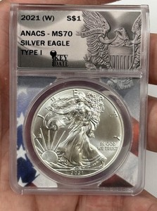 ANACS MS 70 Silver Eagle 2021 | eBay