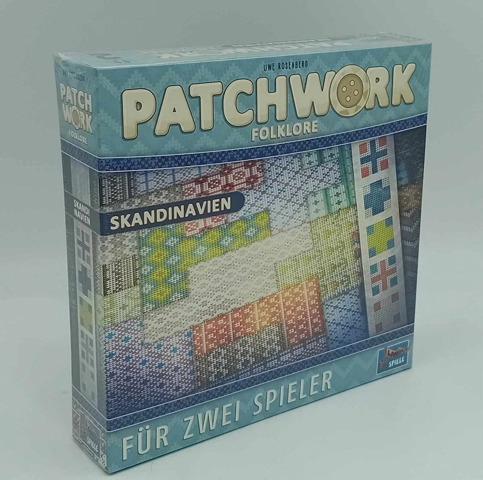 Patchwork Folklore Skandinavien für 2 Spieler Limitierte Edition Norwegen NEU - Bild 4 von 4