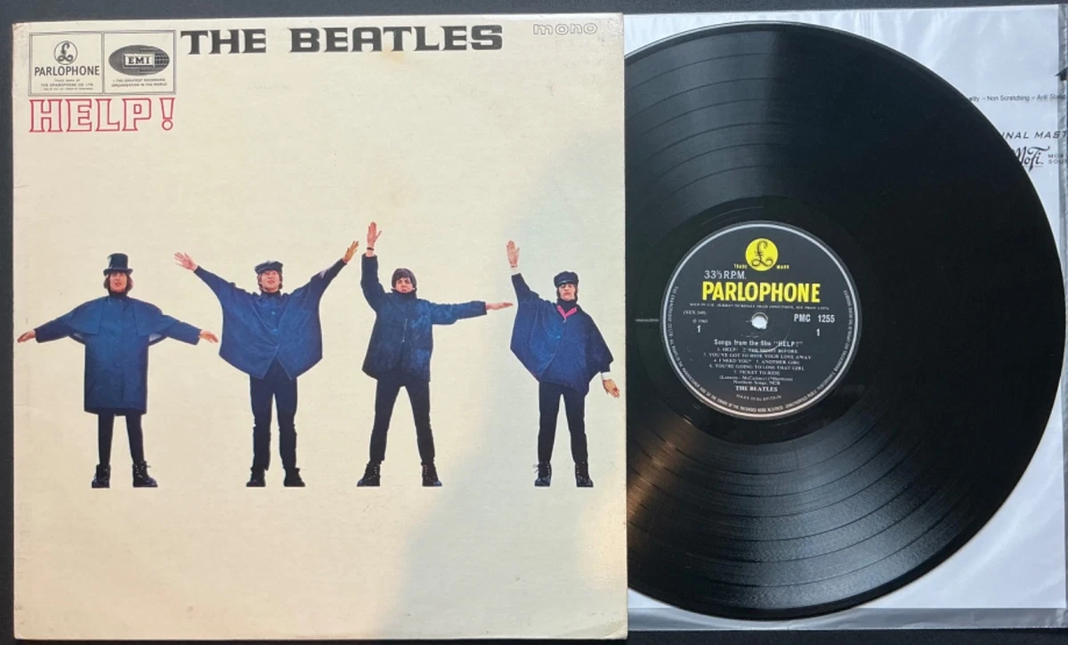The Beatles Help! UK(英)盤 LP Mono 1stプレス The Beatles HELP! UK英オリジナルLP 1stプレス Mono レコード