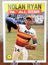 2021 Topps - 1986 Topps All-Star Baseball Nolan Ryan #86AS4