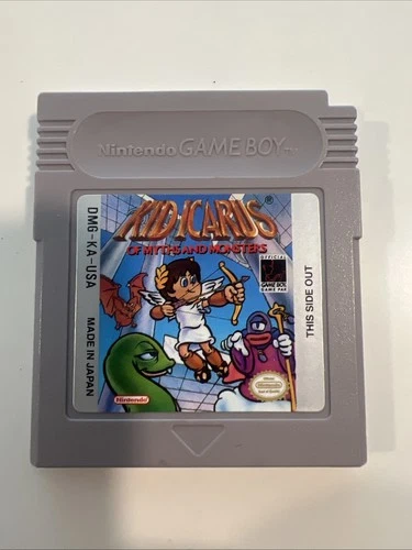 KID ICARUS: Of Myths & Monsters Nintendo GameBoy, 1991 Cartridge ORIGINAL OWNER