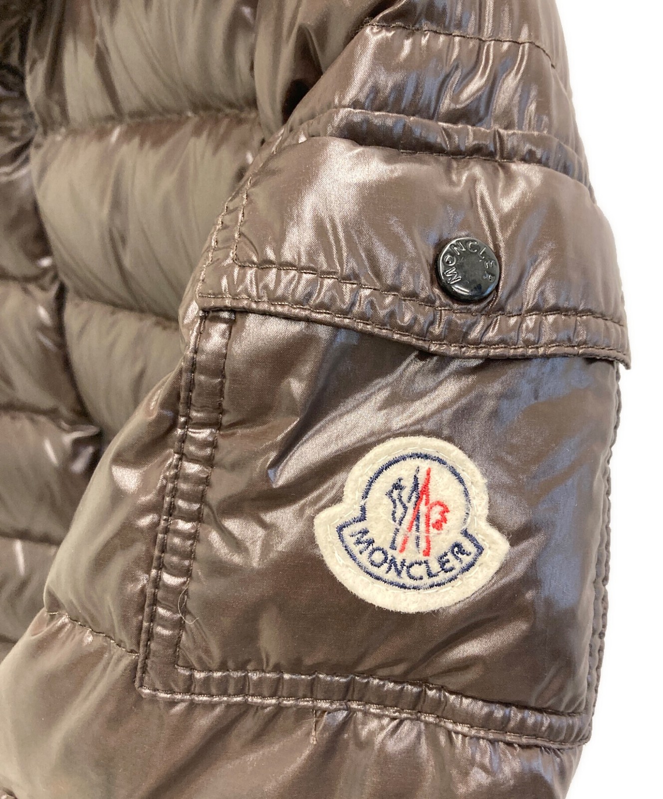 MONCLER/ Brown down jacket - image 7