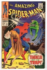 Amazing Spider-Man 54 1967 Marvel Comics VG- 3.5 Aunt May Gwen Stacy Doc Ock