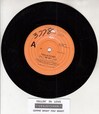 COALKITCHEN Fallin' in love PROMO 7" 45 record NEW RARE! + juke box title strip