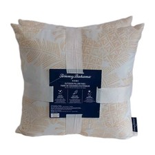 Tommy Bahama Decorative Pillows, Indoor Outdoor, 18"x18", Fade Resistant, New