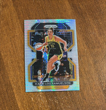 Katie Lou Samuelson 2022 Panini Prizm WNBA Silver Hyper #18 Storm Sparks