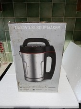 Daewoo 2-in-1 Soup Maker & Smoothie Blender 1.6l Compact Design Stainless Steel