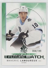2024 SP Authentic Future Watch Limited Green 64/199 Maveric Lamoureux #182 2o7