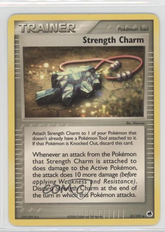 Strength Charm Pokémon EX Dragon Frontiers #81 2006