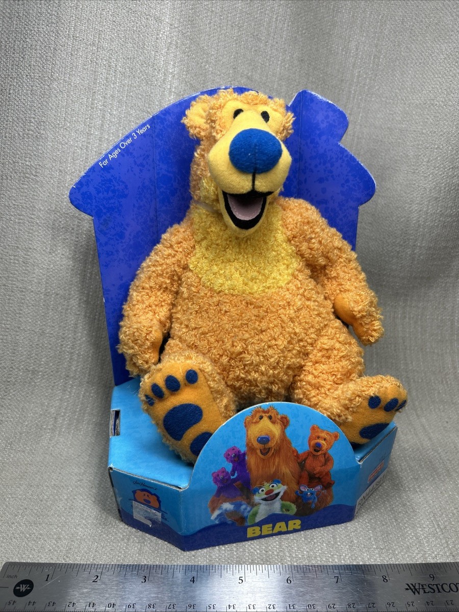 1998 Mattel Fisher Price Bear In The Big Blue House 8” Plush
