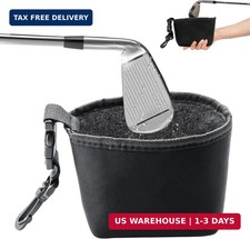 Golf Club Cleaning Bag, Golf Ball Washer Bag, Cleans Club Grooves, Portable Wate