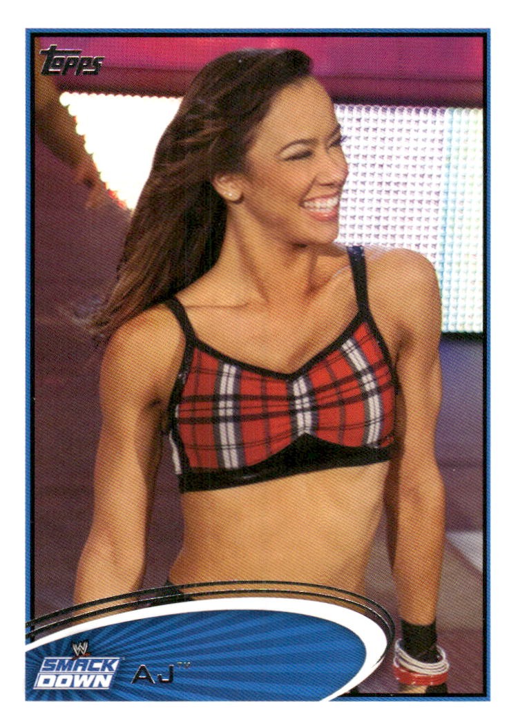 2012 Topps WWE #88 AJ