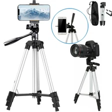 Professional Camera Phone Holder Tripod Stand for Smartphone iPhone Samsung+ Bag