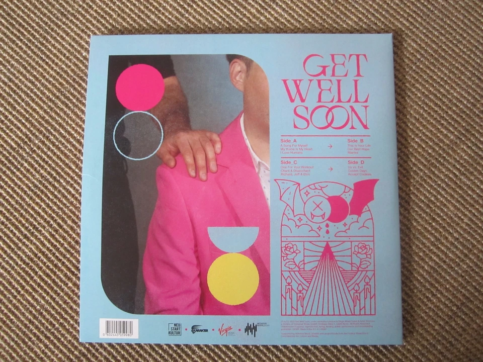 GET WELL SOON Amen 2x12" Doppel-LP Vinyl plus POSTER The Humming Womb - Bild 4 von 4