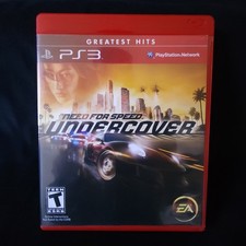 Need For Speed Undercover Greatest Hits Electronic Arts PS 3 Video Game w/Manual