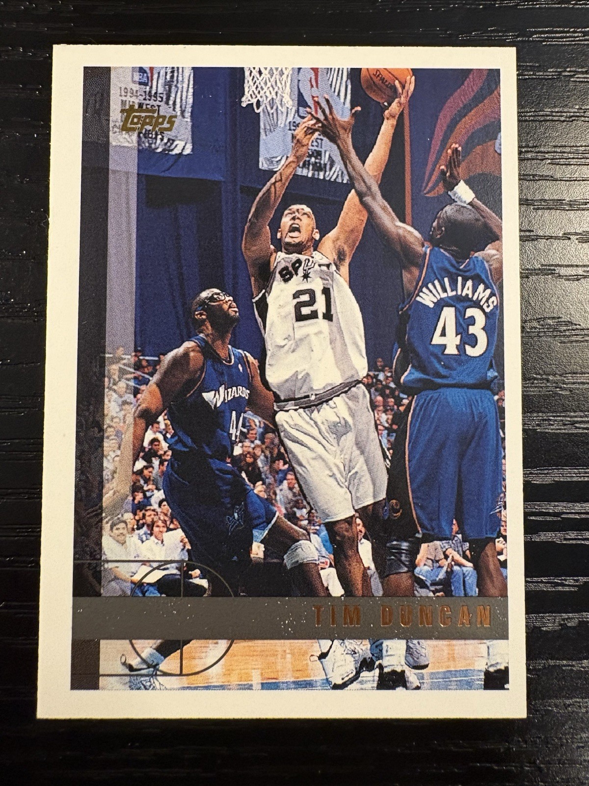 1997-98 Topps - Tim Duncan #115 (RC)