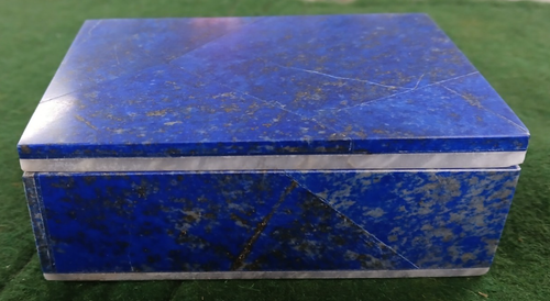 Lapislazuli Halbedelstein metamorphes Gestein Schmuckschatulle - Bild 1 von 6
